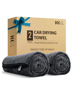 Toallas de Microfibra KKV 2 Piezas 89x61cm Ultra Absorbentes