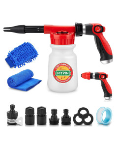 Pistola de Espuma MYPIN 16 en 1 para Lavado de Autos y Jardín