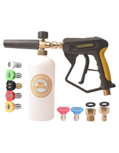 Pistola de Lavado a Presión GDHXW X-887 con Caño de Espuma y 7 Boquillas