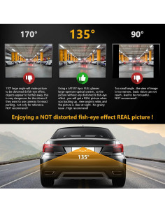 Cámara de Respaldo NATIKA WD-779 HD 720P IP69K Visión Nocturna 2