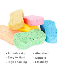 Esponjas Grandes Lantee - Paquete de 10 Piezas para Limpieza 2