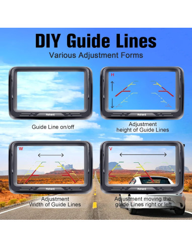 Cámara de Respaldo Rohent R1 HD 1080P Impermeable 150