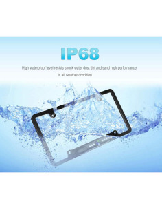 Cámara de Respaldo HD JPP con Visión Nocturna y 7 LEDs 2