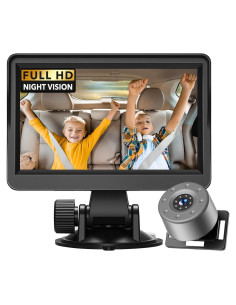 Cámara de Auto para Bebés NewHail 4.3" HD con Visión Nocturna