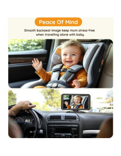 Cámara de Auto para Bebés Babyvue BC1 1080P HD 4.5" 2