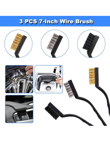 Kit de Detalle de Coche NIKCOSMK 17 Piezas con Aspiradora