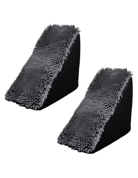 2 Pcs Aplicador de Brillo para Neumáticos RXALASKA Triangular