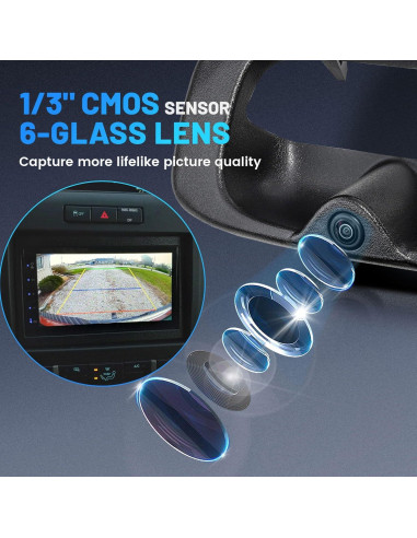 Cámara de Respaldo EWAY para Chevy Silverado 1999-2006