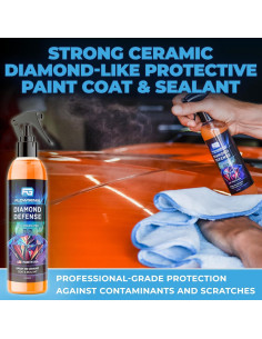 Recubrimiento Cerámico Spray Flowgenix 240ml con Toallas 2