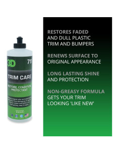 Cuidado de Recortes 3D - Restaurador de Plástico y Caucho 16oz 2