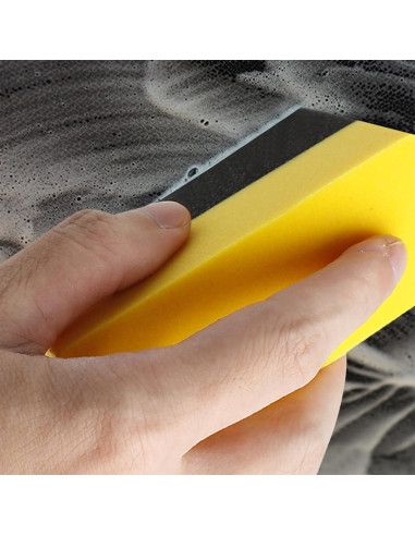 6 Almohadillas de Aplicador de Brillo para Neumáticos Unlorspy