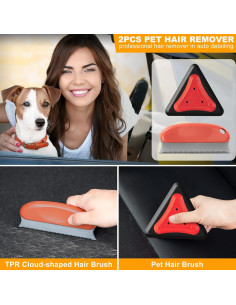 Kit de limpieza de coche 26 piezas HLWDFLZ con aspiradora 2