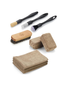 Kit de Detallado de Interior de Automóvil Fantasticlean 9PCS