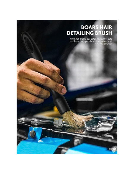 Kit de Detallado de Interior de Automóvil Fantasticlean 9PCS