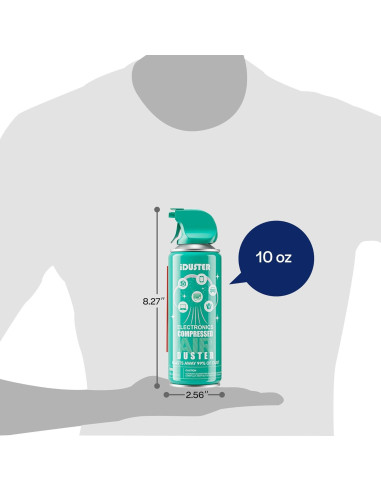 Soplador de Aire Comprimido iDuster 1 Lata 0.28 kg