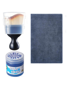 Kit de limpieza automotriz XZHFDC: Cepillo, Toalla y Crema