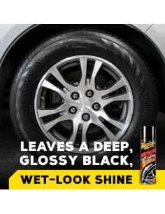 Recubrimiento para Llantas Meguiar's Hot Shine 425 g Brillo Duradero 2