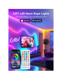 Tira de Neón LED RGB 10m Brightown, Impermeable, Control App 2