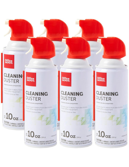 Duster de limpieza Office Depot, 6 unidades, 283.5 g cada uno