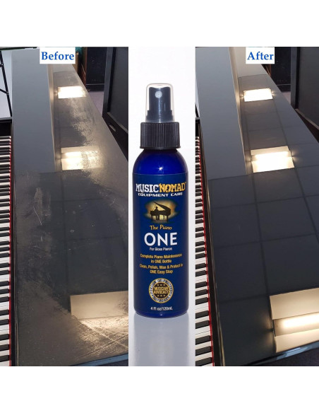 Limpiador Todo-en-Uno MusicNomad MN130 para Pianos Brillantes 145 g
