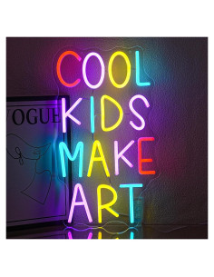 Letrero Neón Colorido Xixkilly 42x30 cm para Aula y Decoración