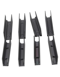 Canales de Montaje LED Neon Flex 50pcs 6x12mm Aluminio