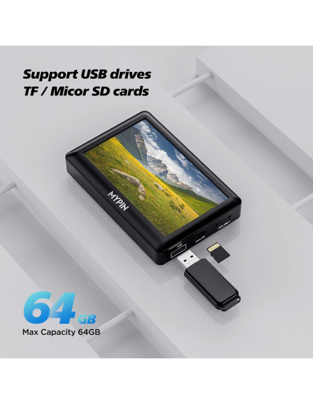 Convertidor de Video a Digital MYPIN VG0109 4.3" HDMI