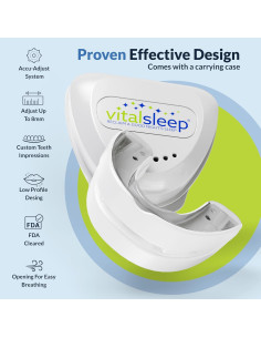 VitalSleep Protector Bucal Antisnore Ajustable para Hombres 2