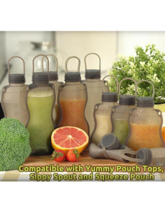 Bolsas de Almacenamiento de Leche Materna Haakaa 270ml y 135ml 2