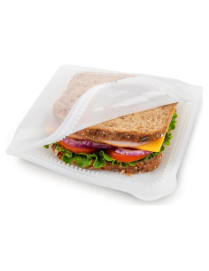 Bolsa de Sándwich de Silicona ProKeeper 710 ml Doble Cierre Ecológica