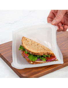 Bolsa de Sándwich de Silicona ProKeeper 710 ml Doble Cierre Ecológica 2