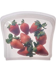 Bolsa Reutilizable Cuisipro de Silicona 800ml A Prueba de Fugas 2