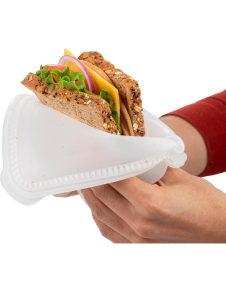 Bolsa de Sándwich de Silicona ProKeeper 710 ml Doble Cierre Ecológica Bolsa de Sándwich de Silicona ProKeeper 710 ml Doble Cierre Ecológica