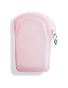 Bolsa de Almacenamiento Reutilizable Stasher Rosa 532 ml