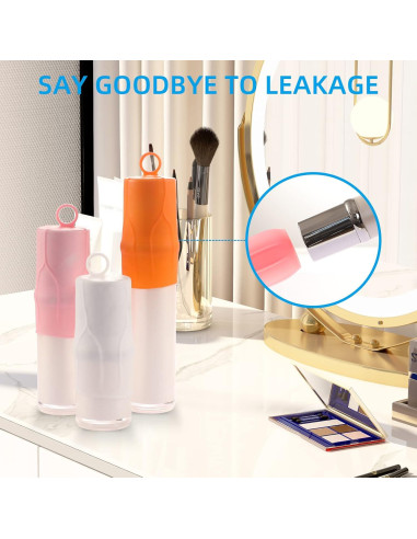 Paquete de 8 Mangas de Silicona Zienlay a Prueba de Fugas