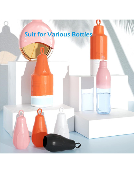 Paquete de 8 Mangas de Silicona Zienlay a Prueba de Fugas