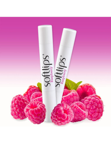 Bálsamo Labial Frambuesa Softlips 2-Pack con SPF 20