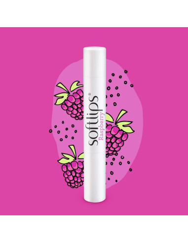 Bálsamo Labial Frambuesa Softlips 2-Pack con SPF 20