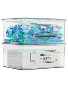 Soporte de Hojas de Secadora Acrílico Transparente SSTATES 2 Piezas