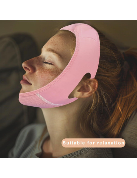 Correa Facial Reutilizable Yuibthr para Dormir - Elevación Barbilla