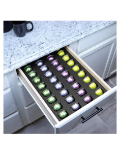 Organizador de Cápsulas de Café Polar Whale 36 Compartimentos 32x45cm