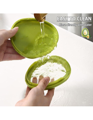 Juego de 4 Contenedores de Almacenamiento de Silicona FZWDB