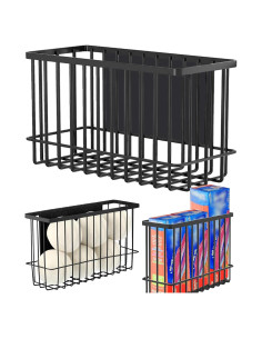 Cesta Magnética Organizadora Buyyyit 26x9x15 cm con Ganchos