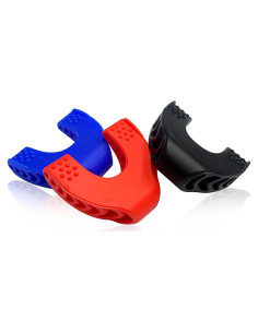 Ejercitador de Mandíbula HESZYQ 3 Niveles Resistencia Azul