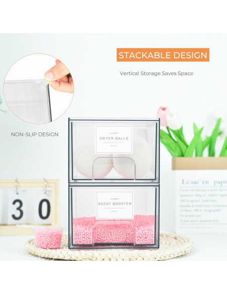 Organizadores de Almacenamiento Rolheit 2 Piezas para Lavadero