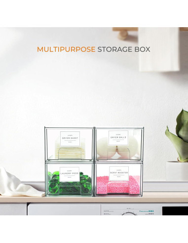 Organizadores de Almacenamiento Rolheit 2 Piezas para Lavadero