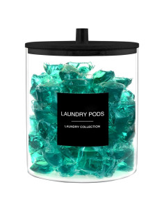 Contenedor de Cápsulas de Lavandería TIPGO 2L con Etiquetas