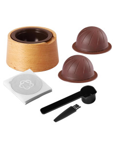 Kit de Sellos de Aluminio ELIUNG 120 Pcs para Cápsulas Reutilizables