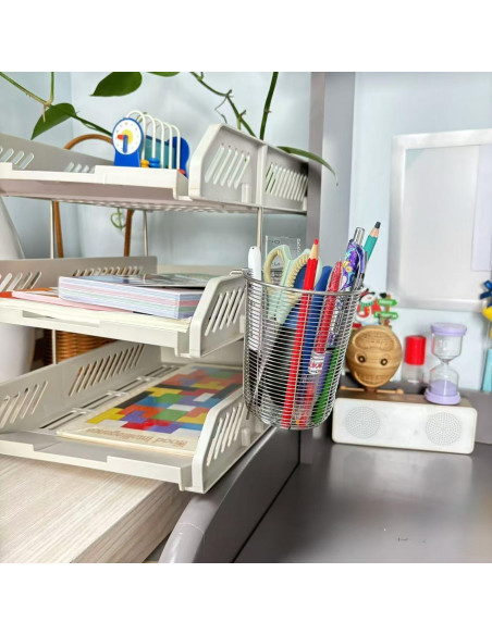 Cesta de Cubiertos para Lavavajillas TONZNYZYJ Acero Inoxidable 9.4x10.2cm