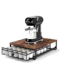 Cajón de Almacenamiento para Cápsulas de Café FERRIVISTA Marrón